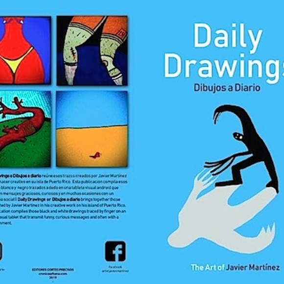 Art Book Daily Drawings by Artist Javier Martinez - Picture 3 of 4